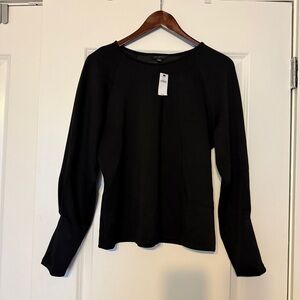 Elegant Buttery-soft Black Women's Top